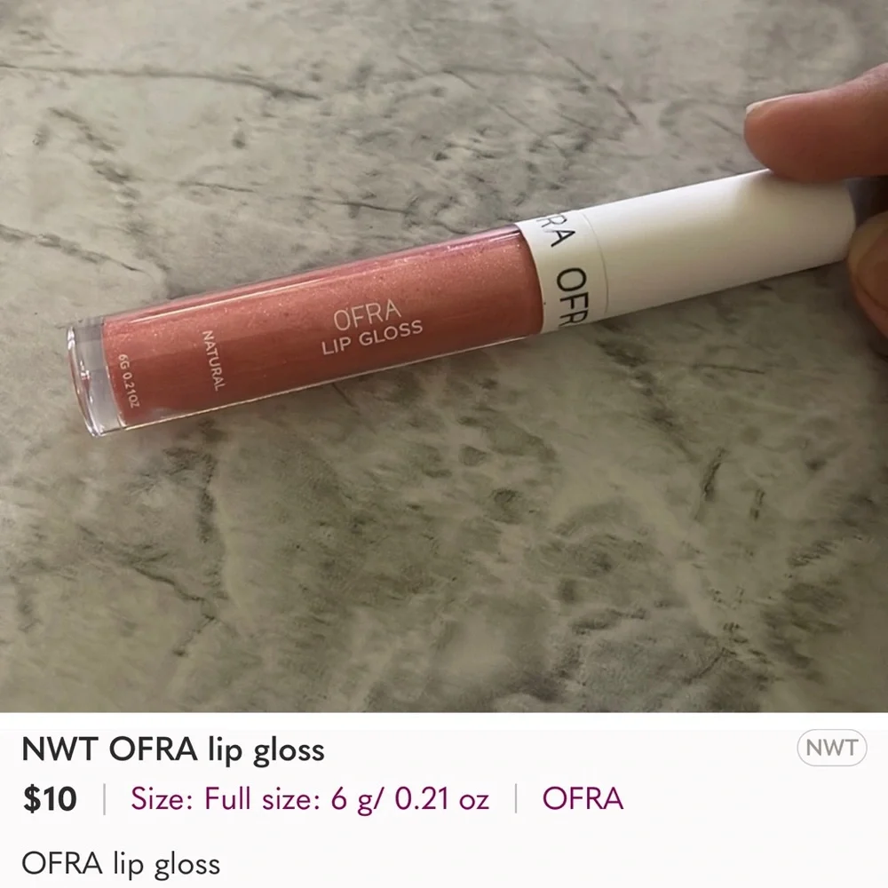 OFRA Lip Gloss in Natural New Full Size